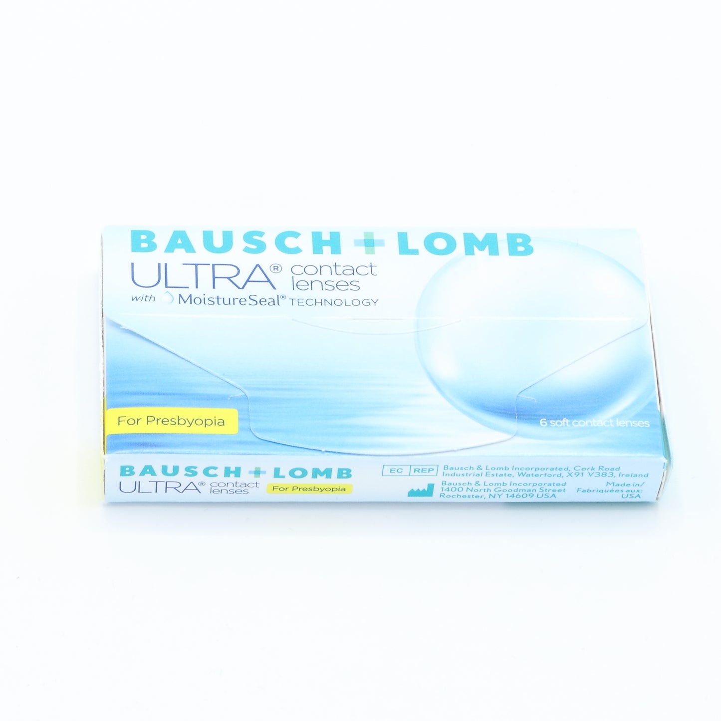 multifocale contactlens Ultra bausch en lomb maandlenzen