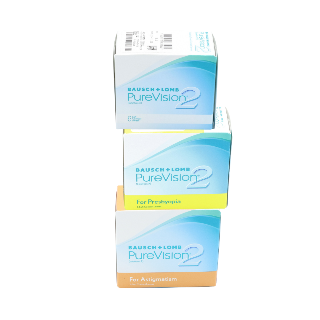 maandlenzen van bausch en lomb purevision2